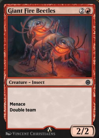 Giant Fire Beetles HBG-54 Alchemy Horizons: Baldur's Gate Magic card