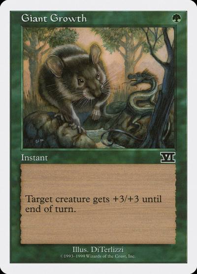 Giant Growth BRB-29 Battle Royale Box Set Magic card