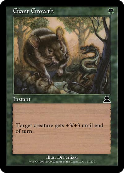 Giant Growth ME3-121 Masters Edition III Magic card