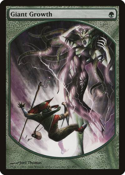 Giant Growth P06-4 Magic Player Rewards 2006 Magic card