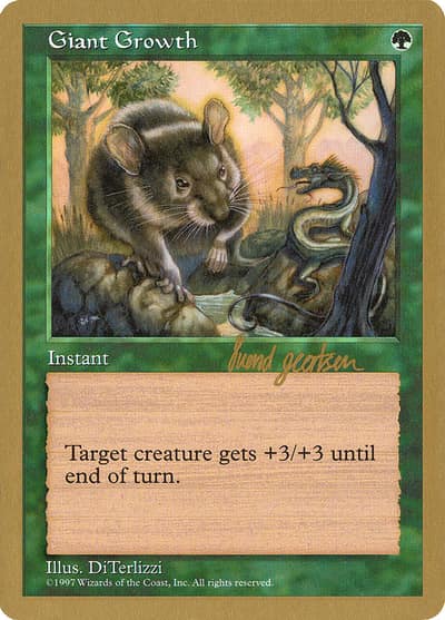 Giant Growth WC97-SG299 World Championship Decks 1997 Magic card