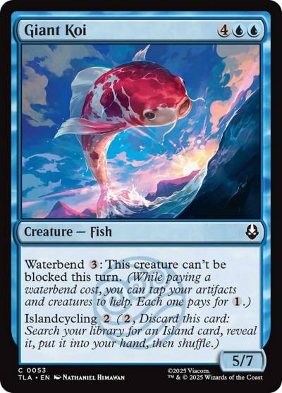 Giant Koi 53 Avatar: The Last Airbender Magic card