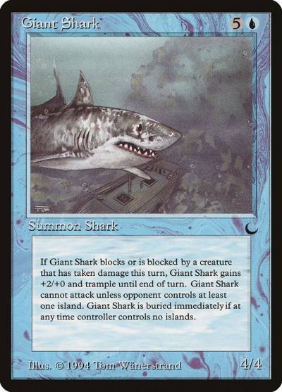 Giant Shark 29 The Dark Magic card