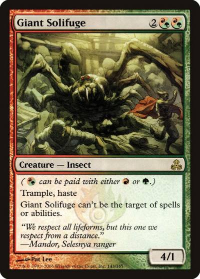 Giant Solifuge GPT-143 Guildpact Magic card
