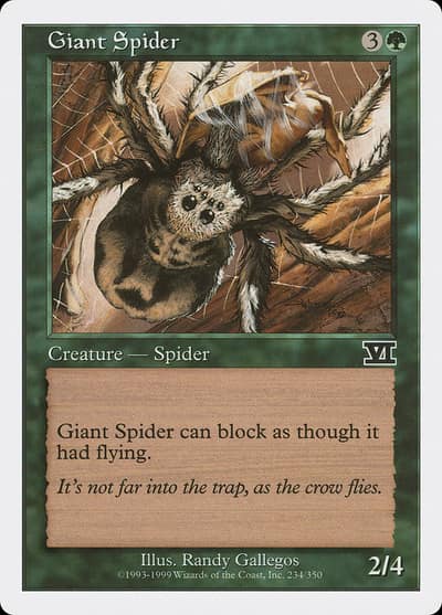 Giant Spider 6ED-234 Classic Sixth Edition Magic card