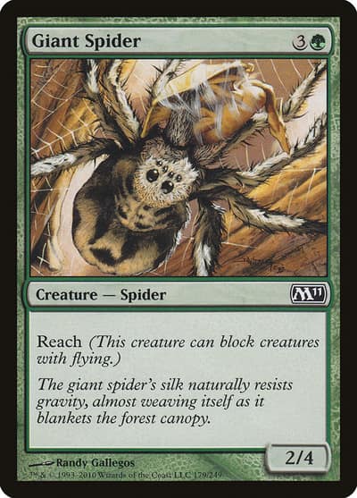 Giant Spider M11-179 Magic 2011 Magic card