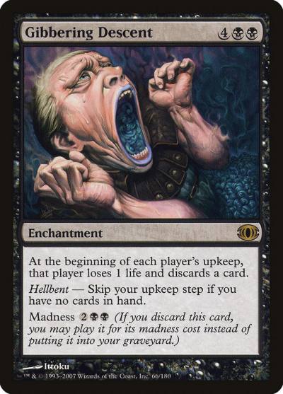 Gibbering Descent FUT-66 Future Sight Magic card
