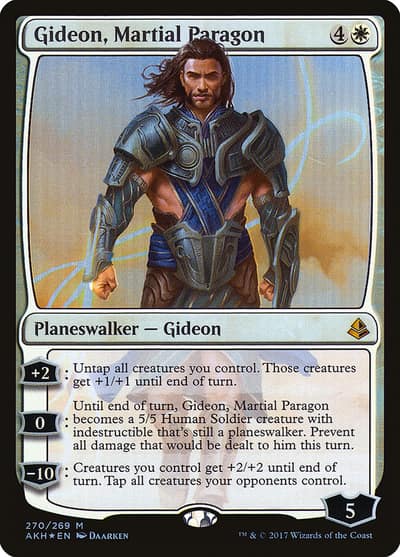 Gideon, Martial Paragon AKH-270 Amonkhet Magic card