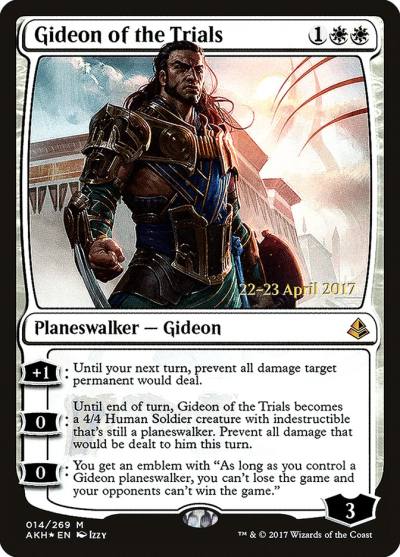 Gideon of the Trials PAKH-14S Amonkhet Promos Magic card