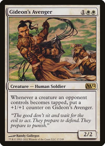 Gideon's Avenger 17 Magic 2012 Magic card