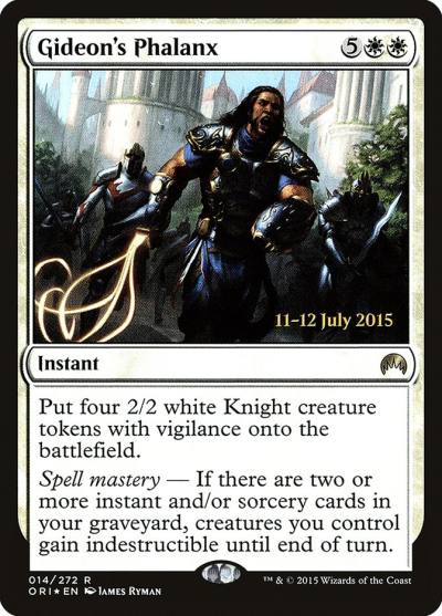 Gideon's Phalanx PORI-14S Magic Origins Promos Magic card