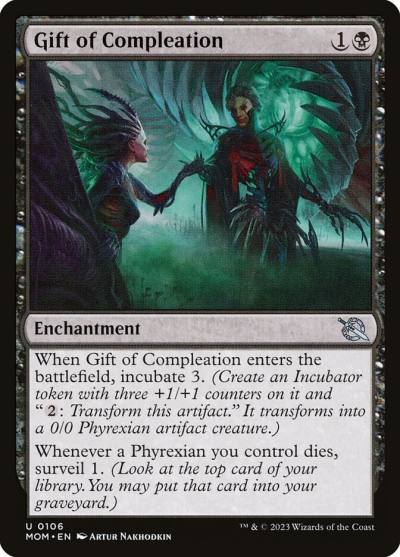 Gift of Compleation MOM-106 March of the Machine Magic card
