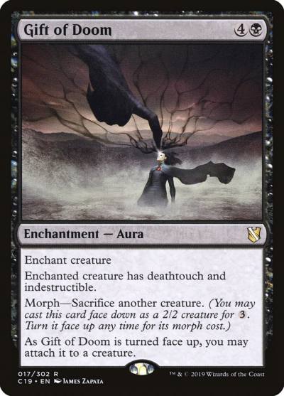Gift of Doom C19-17 Commander 2019 Magic card