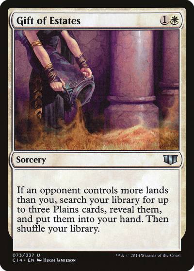 Gift of Estates C14-73 Commander 2014 Magic card
