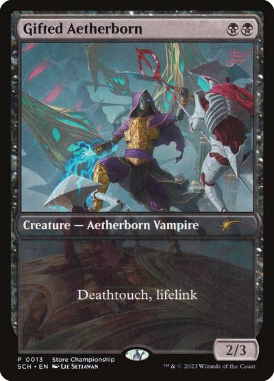 Gifted Aetherborn SCH-13 Store Championships Magic card