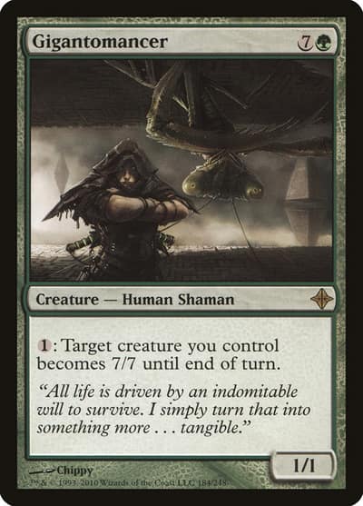 Gigantomancer 184 Rise of the Eldrazi Magic card