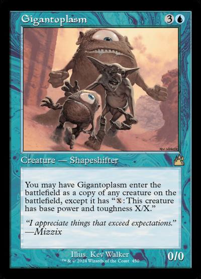 Gigantoplasm RVR-450 Ravnica Remastered Magic card