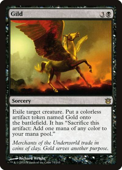 Gild BNG-73 Born of the Gods Magic card