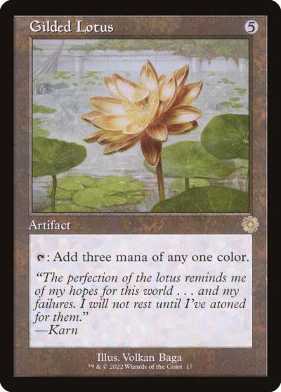 Gilded Lotus BRR-17 The Brothers' War Retro Artifacts Magic card