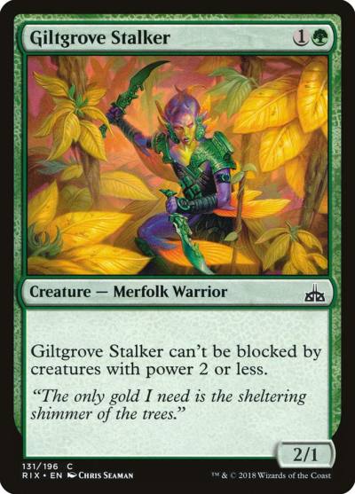 Giltgrove Stalker 131 Rivals of Ixalan Magic card
