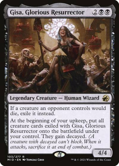 Gisa, Glorious Resurrector MID-103 Innistrad: Midnight Hunt Magic card