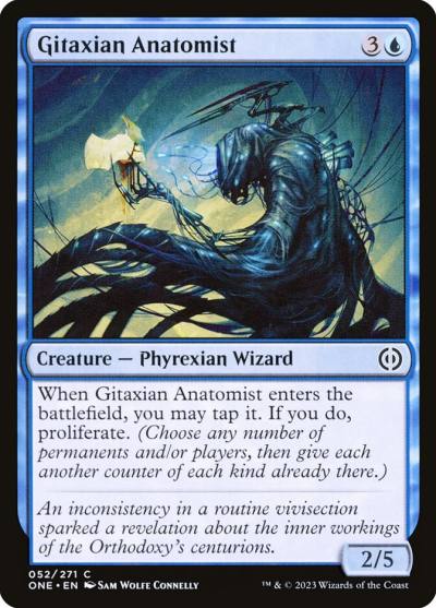 Gitaxian Anatomist ONE-52 Phyrexia: All Will Be One Magic card
