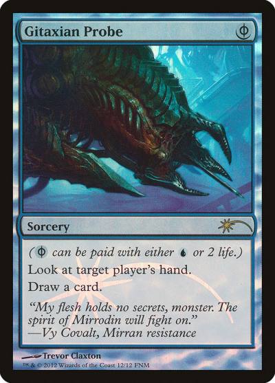 Gitaxian Probe F12-12 Friday Night Magic 2012 Magic card