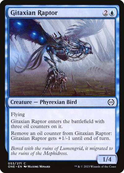Gitaxian Raptor 53 Phyrexia: All Will Be One Magic card