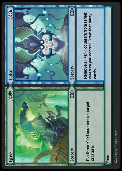 Give // Take PIO-389 Pioneer Masters Magic card