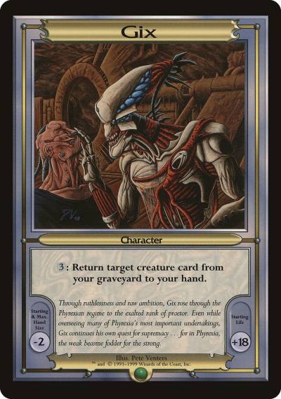Gix PVAN-402 Vanguard Series Magic card