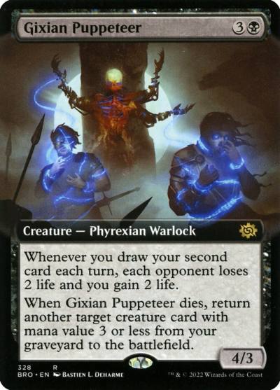 Gixian Puppeteer BRO-328 The Brothers' War Magic card