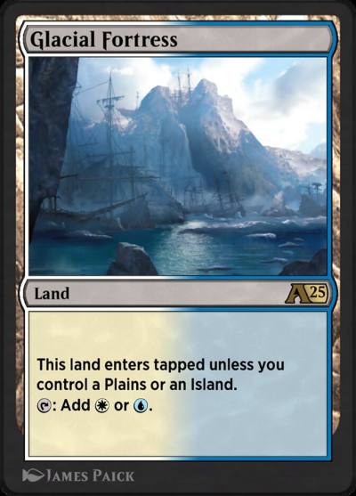 Glacial Fortress YEOE-34 Alchemy: Edge of Eternities Magic card