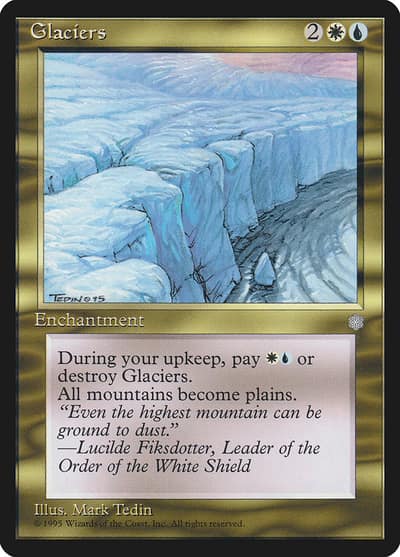 Glaciers ICE-294 Ice Age Magic card
