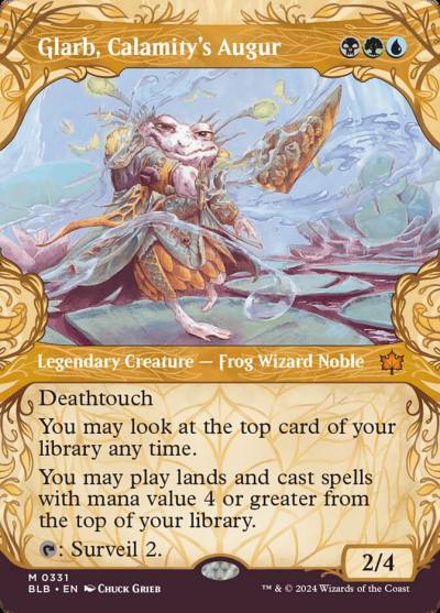Glarb, Calamity's Augur BLB-331 Bloomburrow Magic card