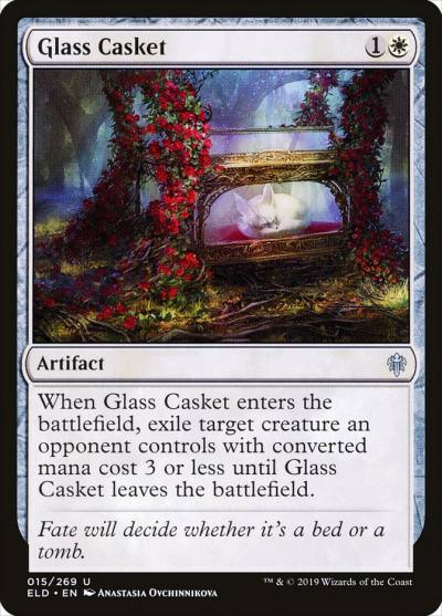 Glass Casket ELD-15 Throne of Eldraine Magic card