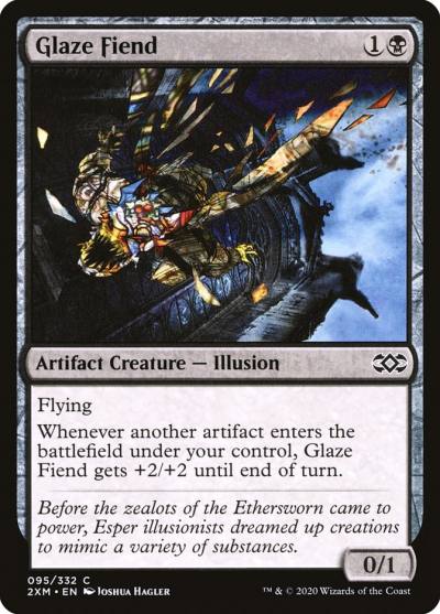 Glaze Fiend 2XM-95 Double Masters Magic card