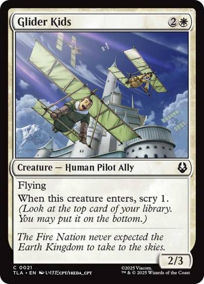 Glider Kids TLA-21 Avatar: The Last Airbender Magic card