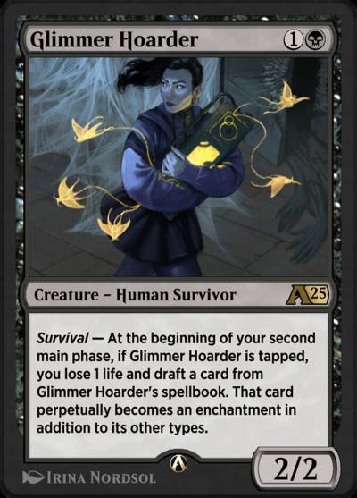 Glimmer Hoarder YDSK-8 Alchemy: Duskmourn Magic card