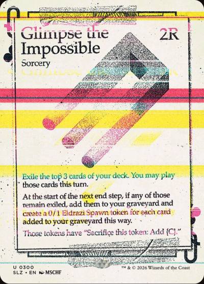 Glimpse the Impossible