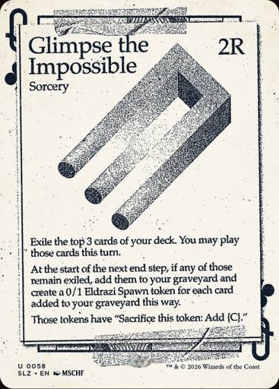 Glimpse the Impossible