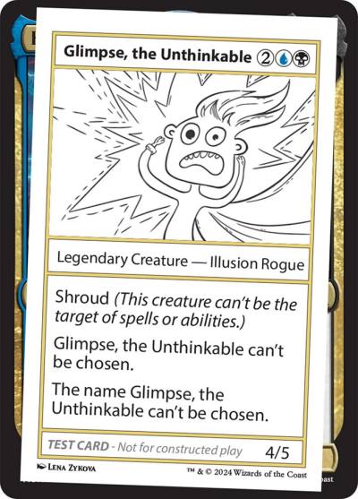 Glimpse, the Unthinkable MB2-594 Mystery Booster 2 Magic card