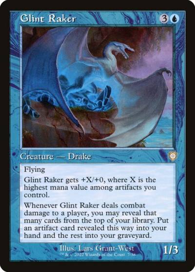 Glint Raker BRC-7 The Brothers' War Commander Magic card
