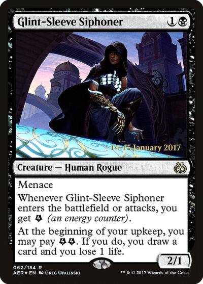 Glint-Sleeve Siphoner PAER-62S Aether Revolt Promos Magic card