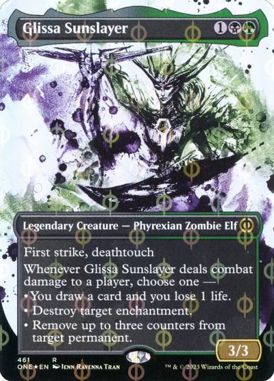 Glissa Sunslayer ONE-461 Phyrexia: All Will Be One Magic card