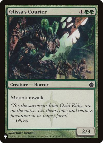 Glissa's Courier PLST-MBS-80 The List Magic card