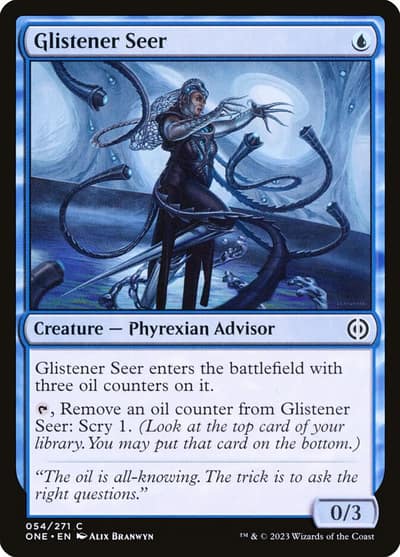 Glistener Seer 54 Phyrexia: All Will Be One Magic card