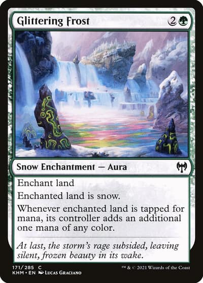 Glittering Frost KHM-171 Kaldheim Magic card