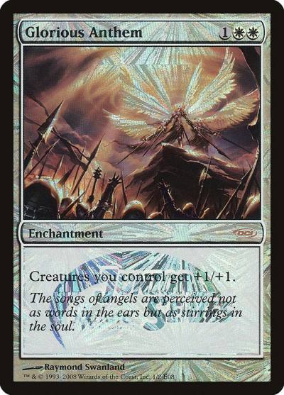 Glorious Anthem PJSE-100000000 Junior Series Europe Magic card