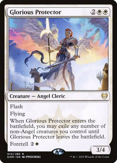 Glorious Protector PKHM-12P Kaldheim Promos Magic card