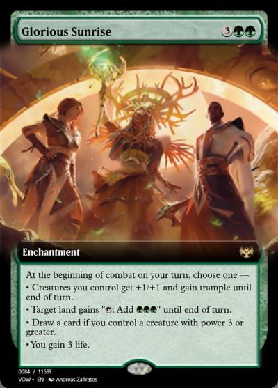 Glorious Sunrise PRM-95407 Magic Online Promos Magic card